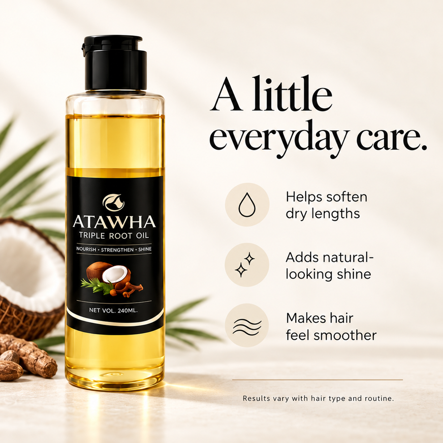 Triple Root Oil cosmetic benefits